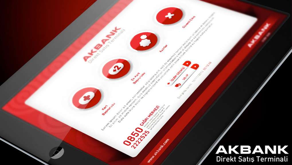 Akbank Mobile Design