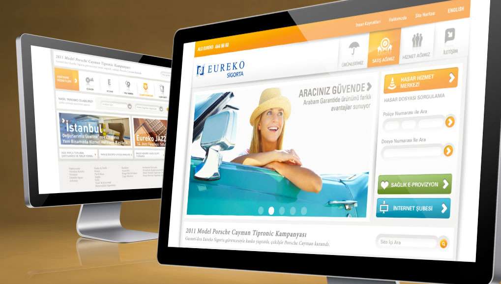 Eureko Web Site &amp; Mobile Design