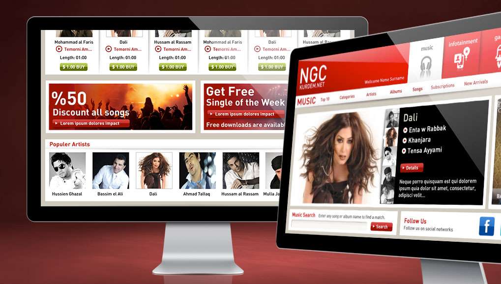 NGC Web Site Design